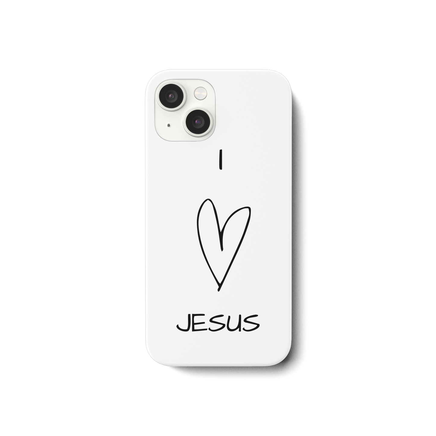 I love Jesus - iPhone 15 Handyhülle - wertvoll und geliebt 