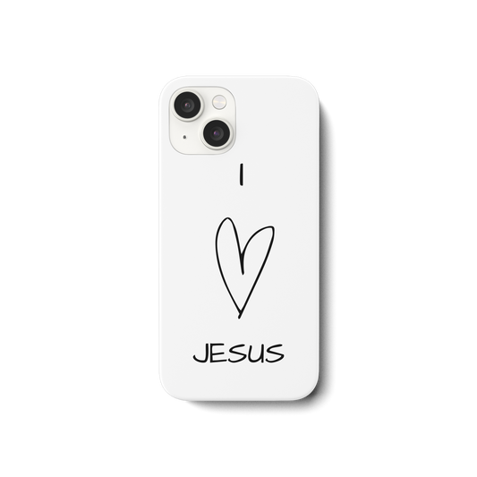 I love Jesus - iPhone 15 Handyhülle - wertvoll und geliebt 