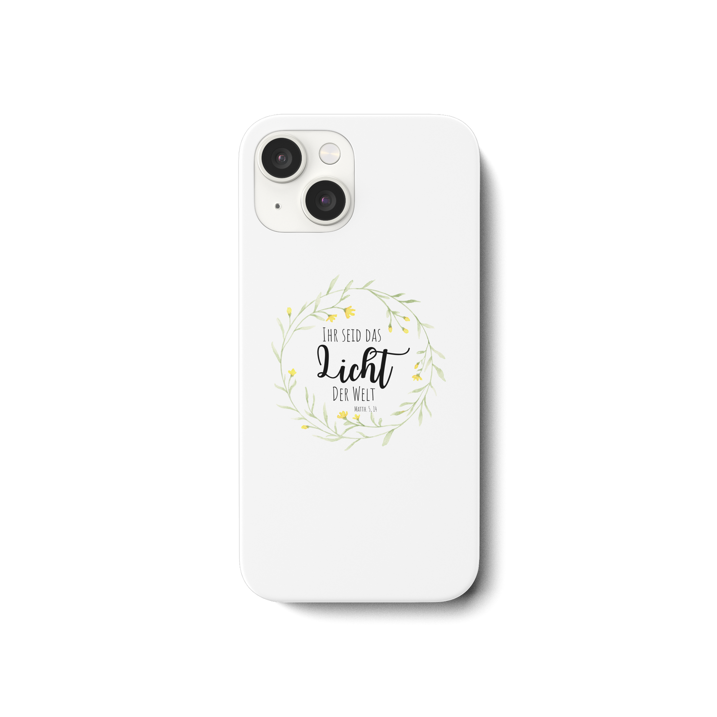 Licht der Welt - iPhone 15 Handyhülle - wertvoll und geliebt 