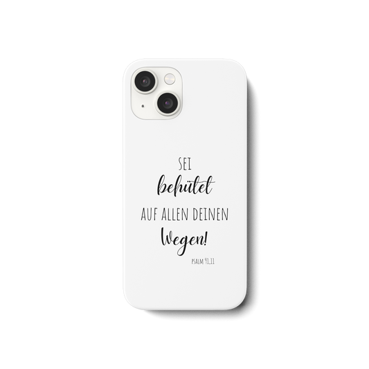 Sei behütet - iPhone 15 Handyhülle - wertvoll und geliebt 
