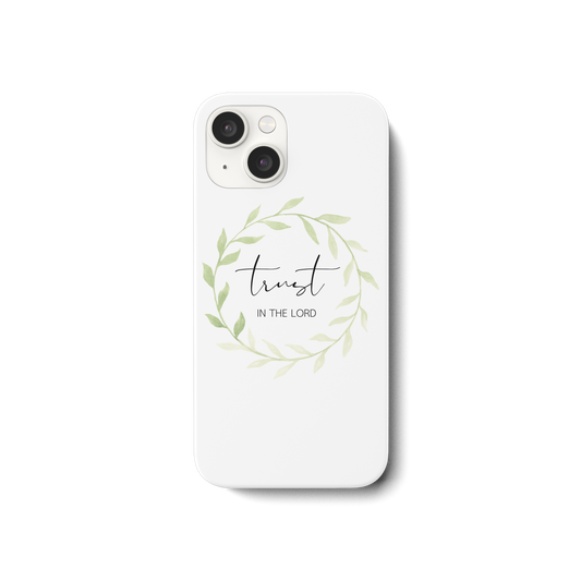 trust in the lord - iPhone 15 Handyhülle - wertvoll und geliebt 