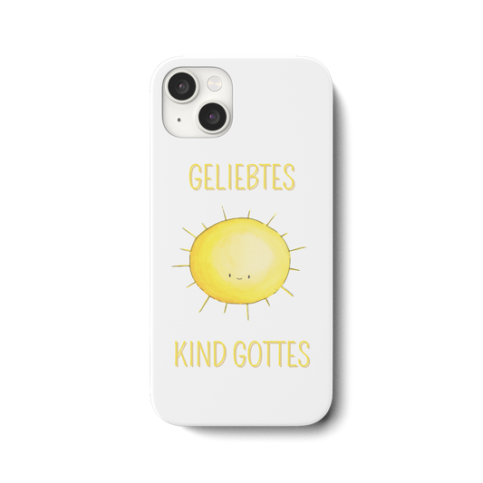 Geliebtes Kind Gottes - iPhone 15 Plus Handyhülle - wertvoll und geliebt 