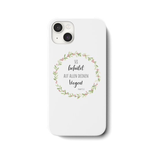 Sei behütet - iPhone 15 Plus Handyhülle - wertvoll und geliebt 
