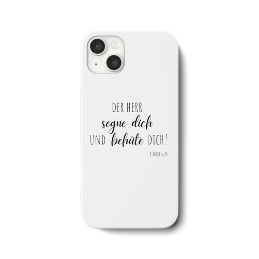 Der Herr segne und behüte Dich - iPhone 15 Plus Handyhülle - wertvoll und geliebt 