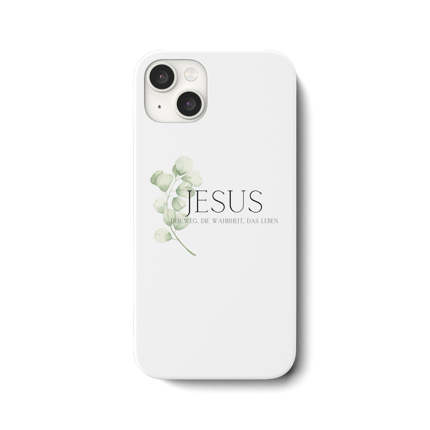 Jesus - der Weg, die Wahrheit, das Leben - iPhone 15 Plus Handyhülle - wertvoll und geliebt 