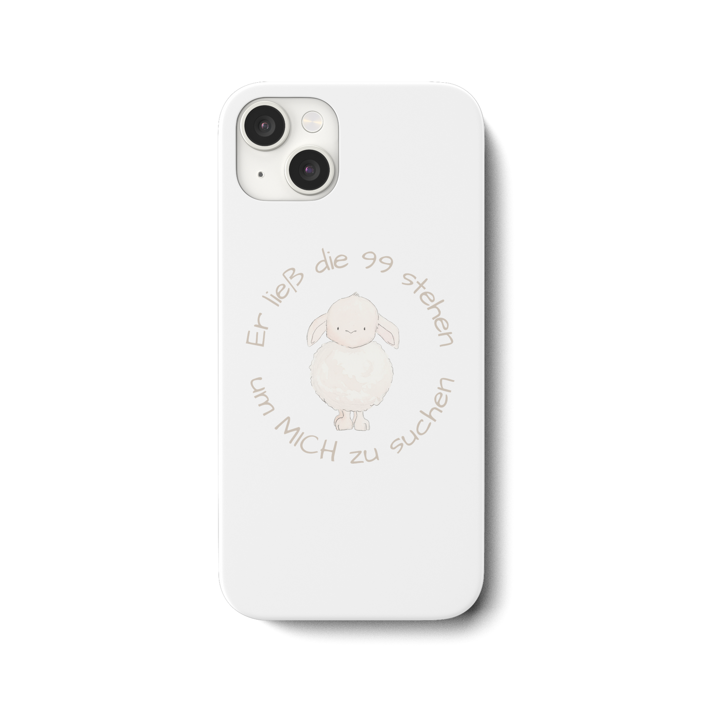 Er ließ die 99 stehen - iPhone 15 Plus Handyhülle - wertvoll und geliebt 