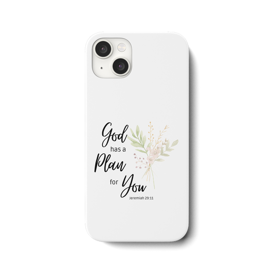Jeremiah 29:11 - iPhone 15 Plus Handyhülle - wertvoll und geliebt 