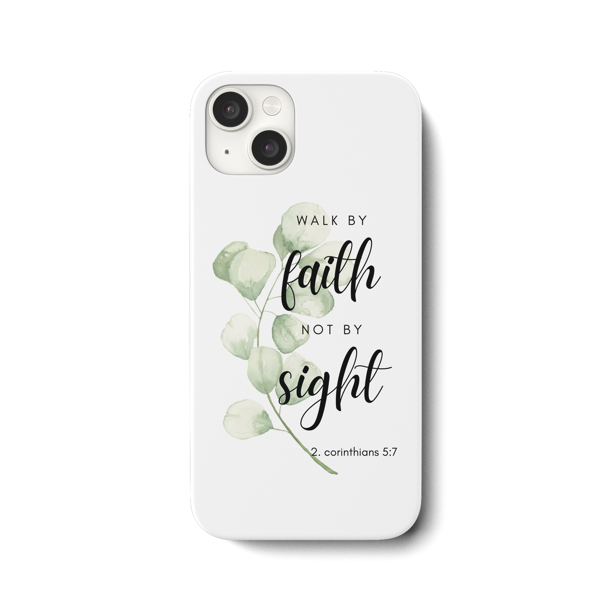 Walk by faith - iPhone 15 Plus Handyhülle - wertvoll und geliebt 