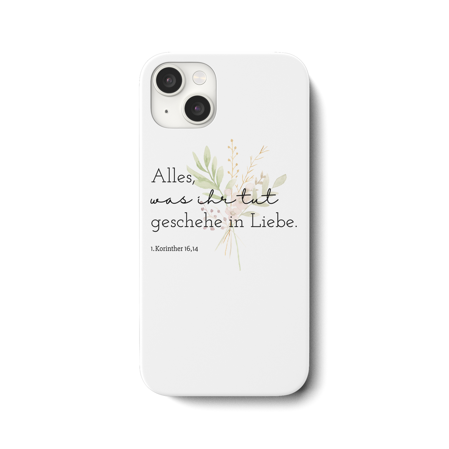 In Liebe - iPhone 15 Plus Handyhülle - wertvoll und geliebt 