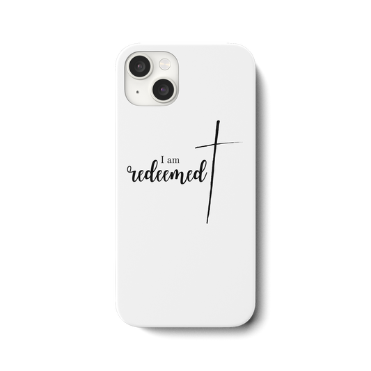 I am redeemed - iPhone 15 Plus Handyhülle - wertvoll und geliebt 