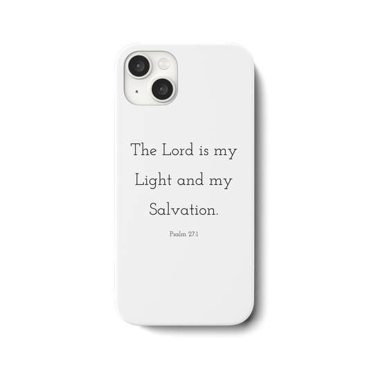Psalm 27:1 - iPhone 15 Plus Handyhülle - wertvoll und geliebt 