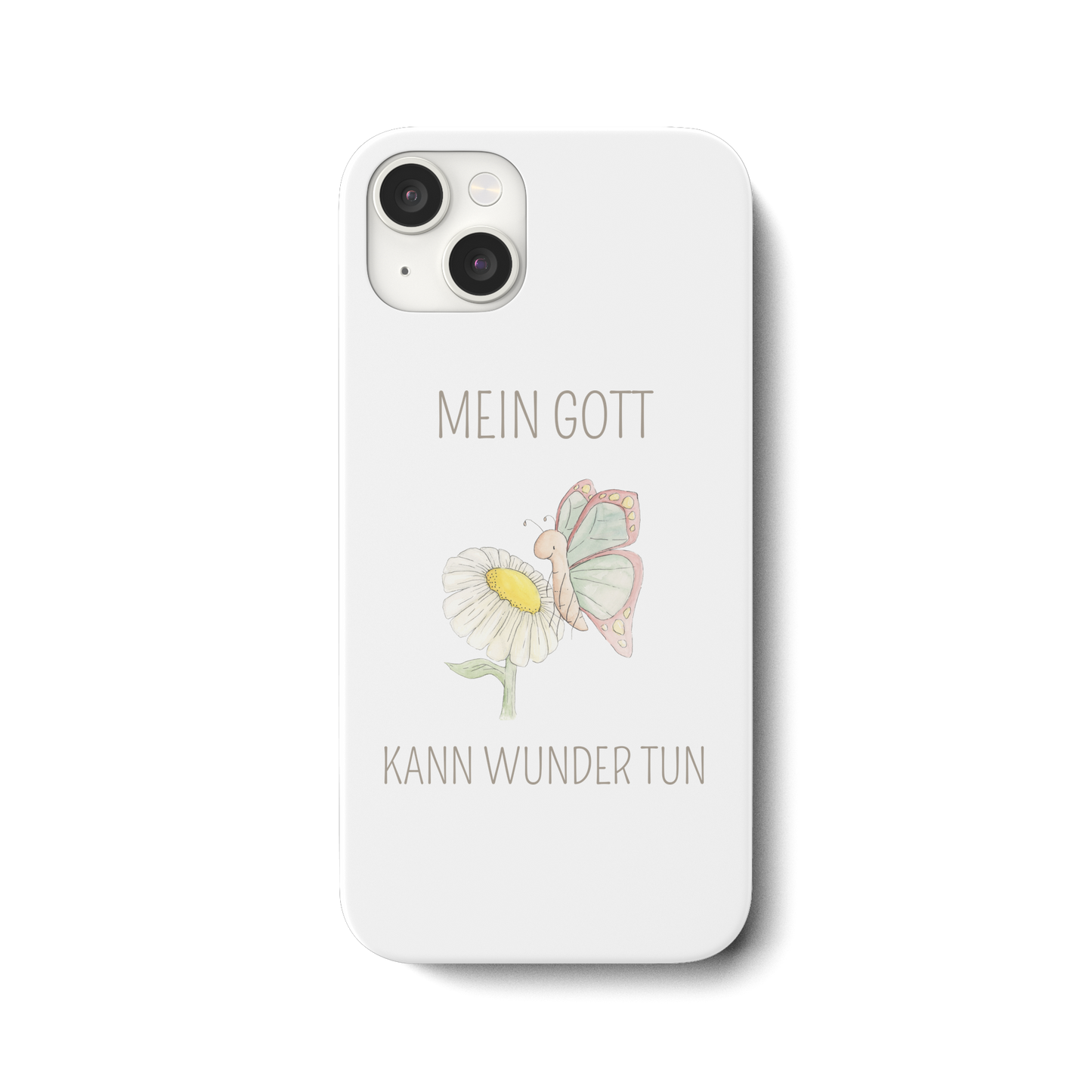 Mein Gott kann Wunder tun - iPhone 15 Plus Handyhülle - wertvoll und geliebt 