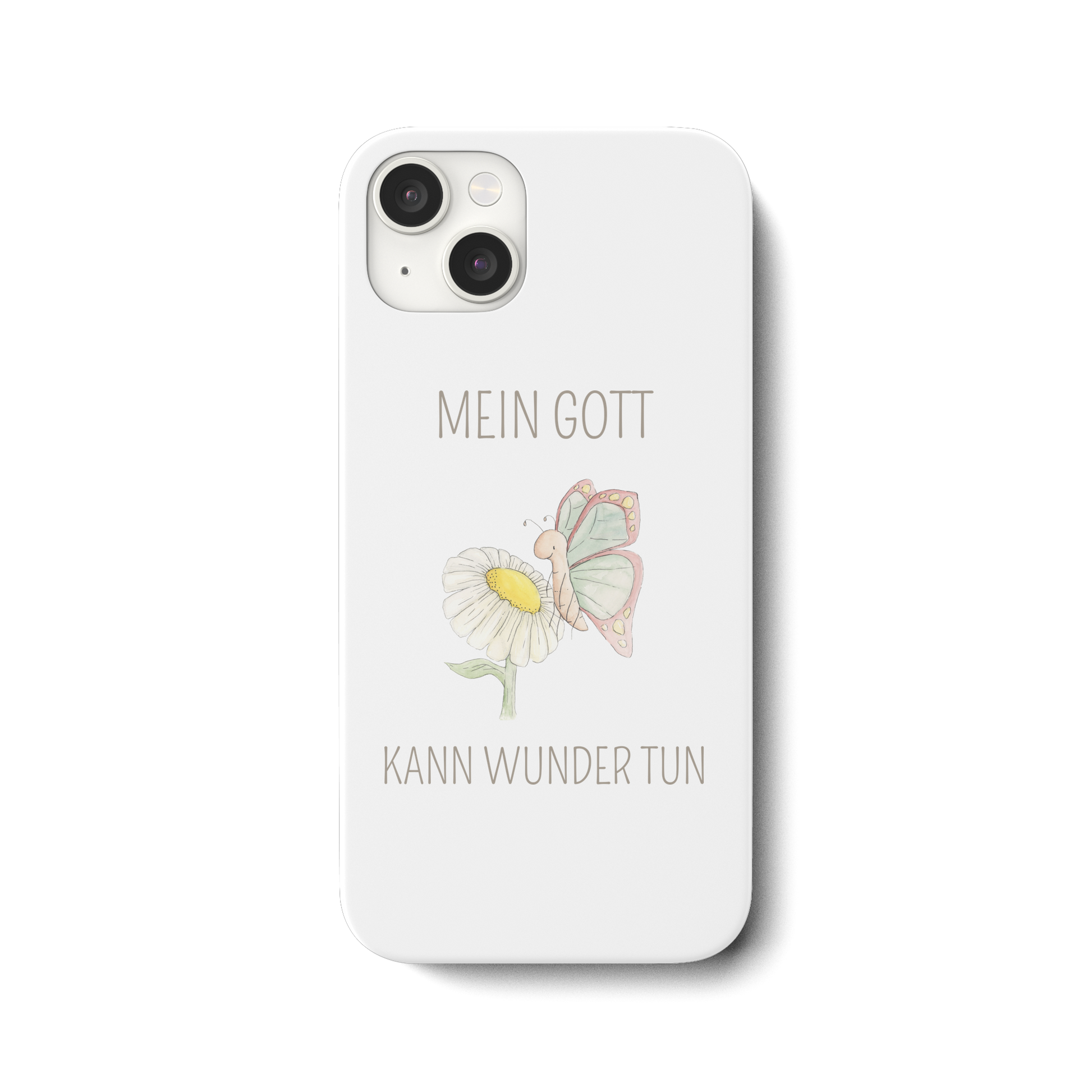 Mein Gott kann Wunder tun - iPhone 15 Plus Handyhülle - wertvoll und geliebt 