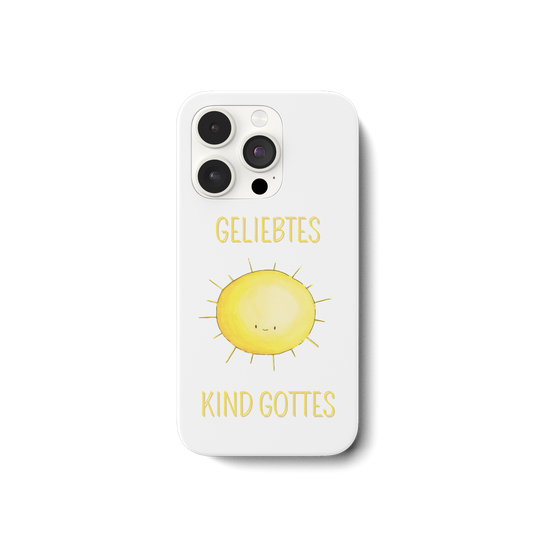 Geliebtes Kind Gottes - iPhone 15 Pro Handyhülle - wertvoll und geliebt 