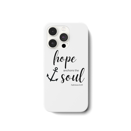 hope anchors the soul - iPhone 15 Pro Handyhülle - wertvoll und geliebt 