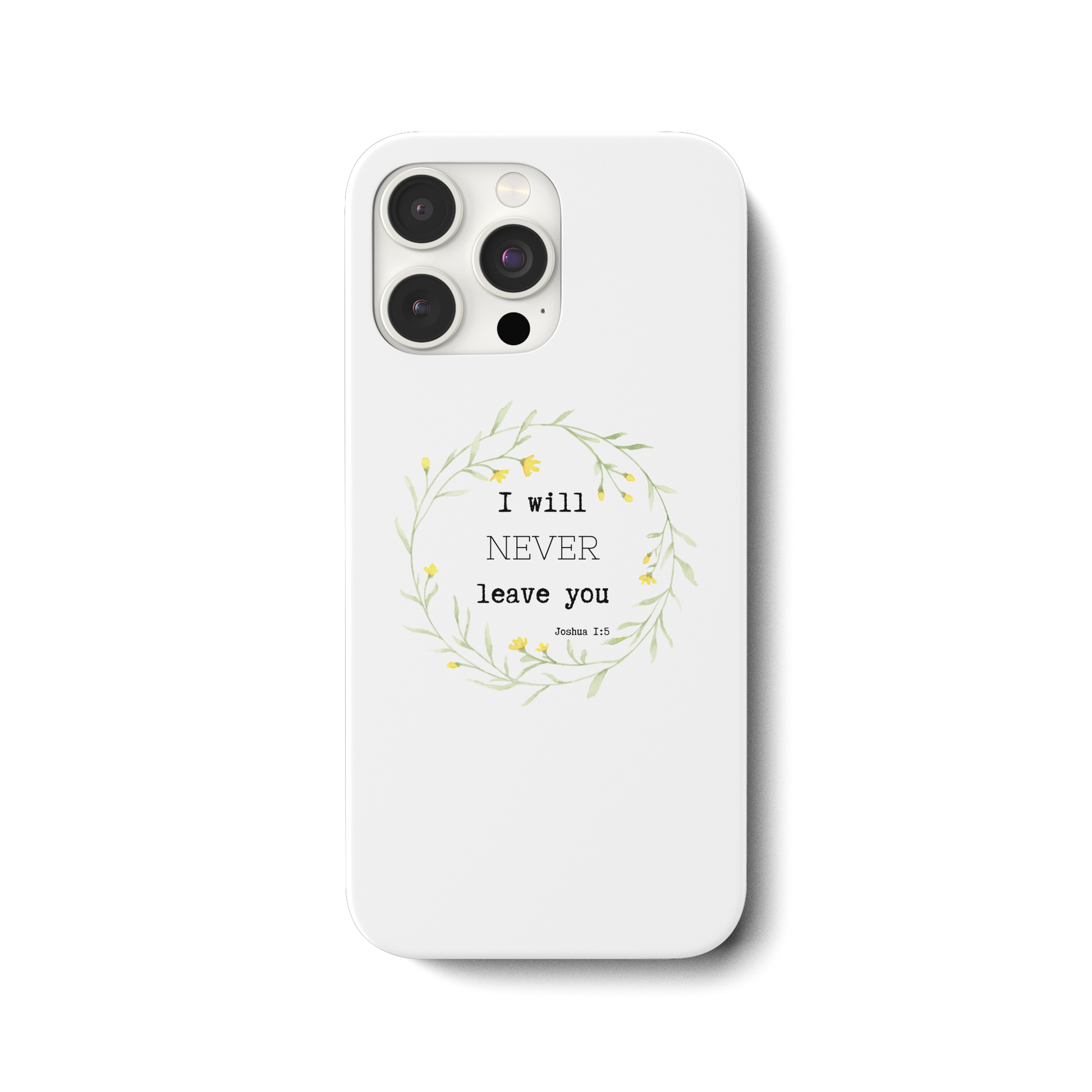 I will never leave you - iPhone 15 Pro Max Handyhülle - wertvoll und geliebt 