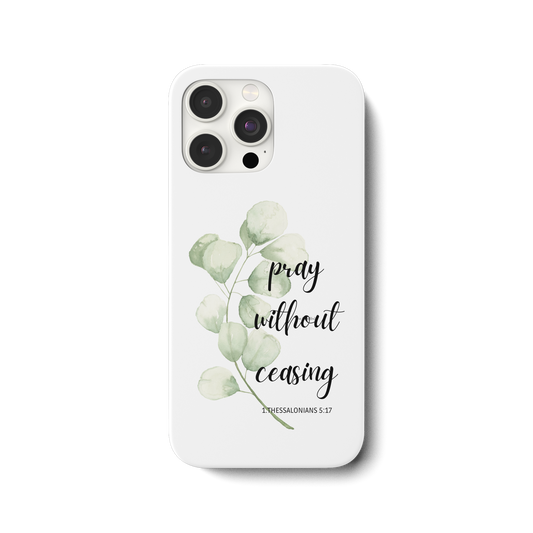 pray without ceasing - iPhone 15 Pro Max Handyhülle - wertvoll und geliebt 