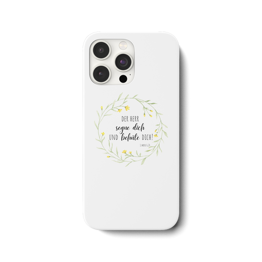 Der Herr segne Dich - iPhone 15 Pro Max Handyhülle - wertvoll und geliebt 