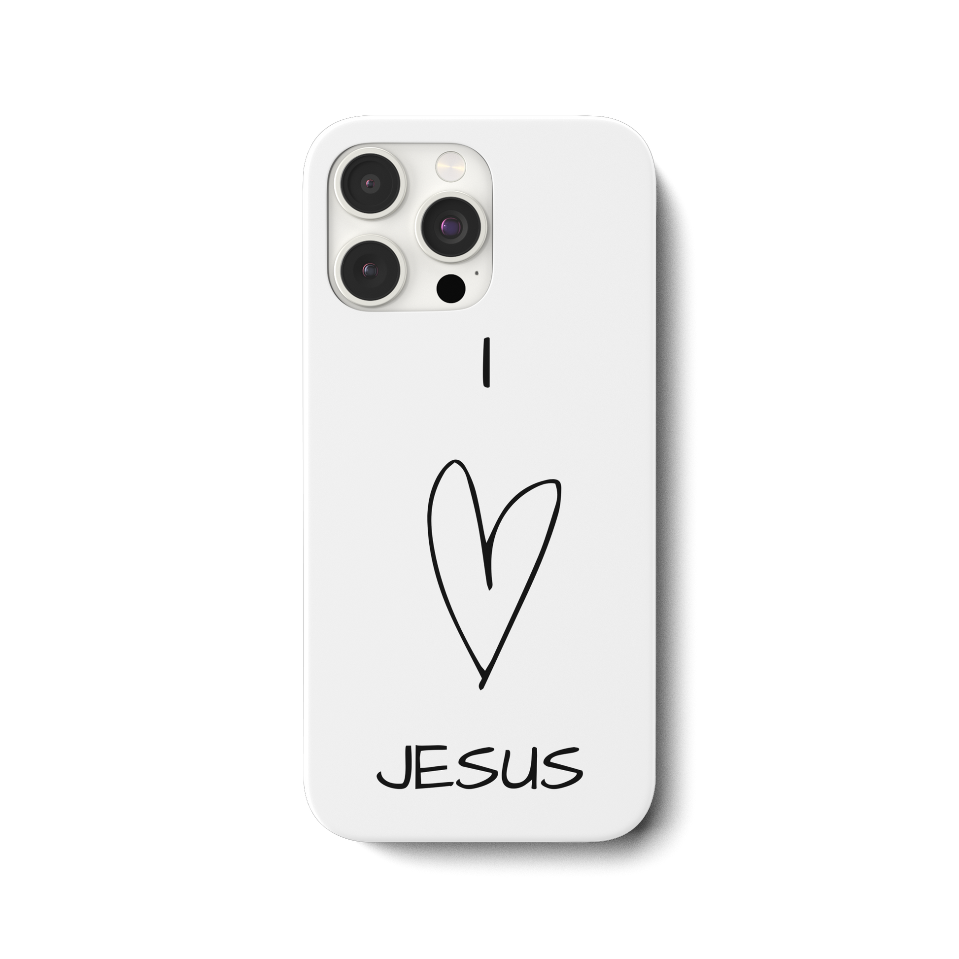 I love Jesus - iPhone 15 Pro Max Handyhülle - wertvoll und geliebt 