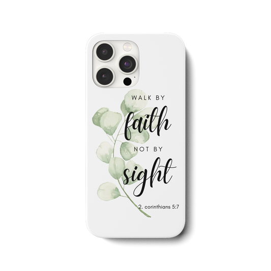Walk by faith - iPhone 15 Pro Max Handyhülle - wertvoll und geliebt 