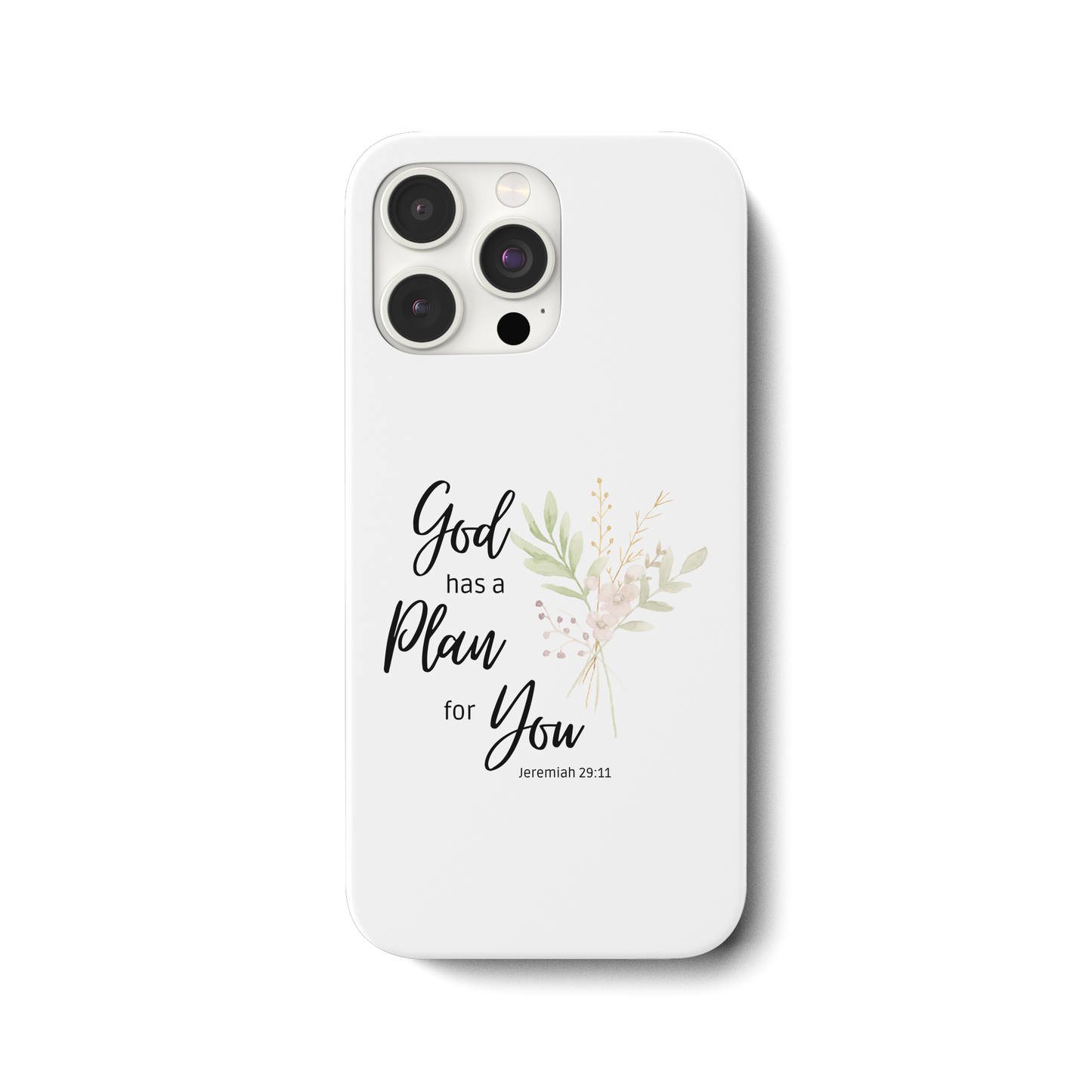 Jeremiah 29:11 - iPhone 15 Pro Max Handyhülle - wertvoll und geliebt 