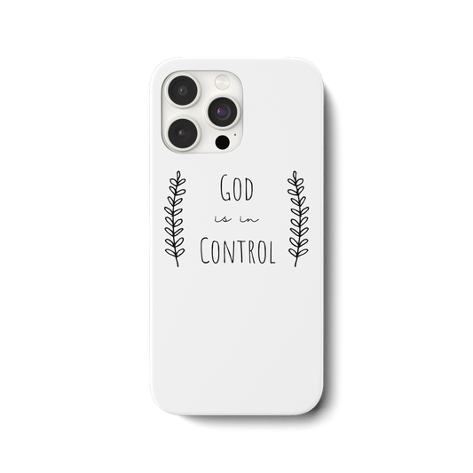 God is in control - iPhone 15 Pro Max Handyhülle - wertvoll und geliebt 