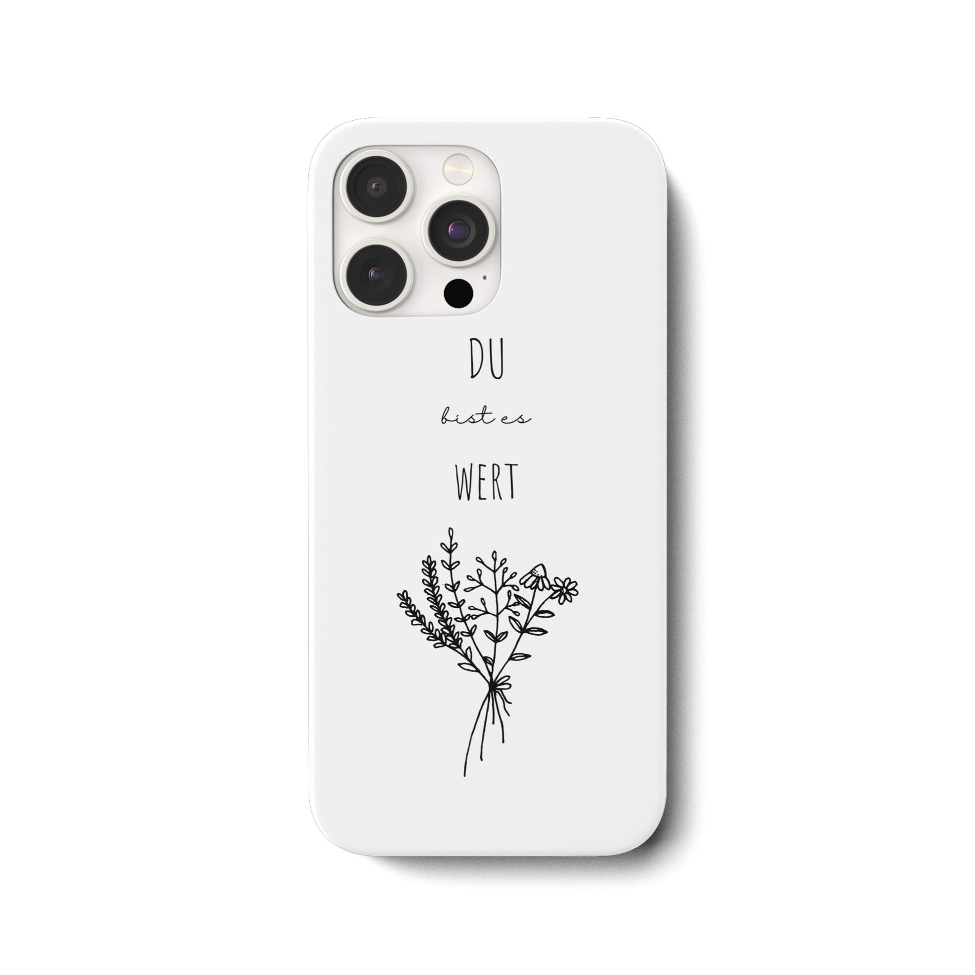 Du bist es wert - iPhone 15 Pro Max Handyhülle - wertvoll und geliebt 
