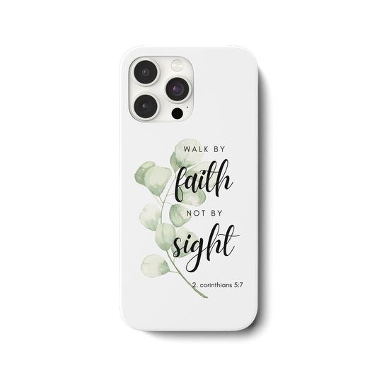 Walk by faith - iPhone 15 Pro Max Handyhülle - wertvoll und geliebt 