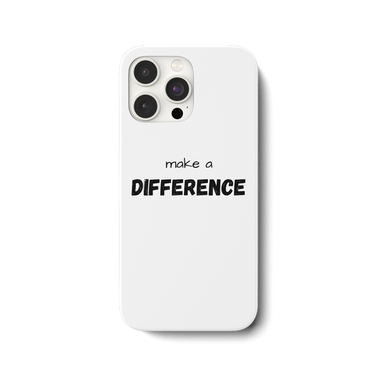 make a difference - iPhone 15 Pro Max Handyhülle - wertvoll und geliebt 