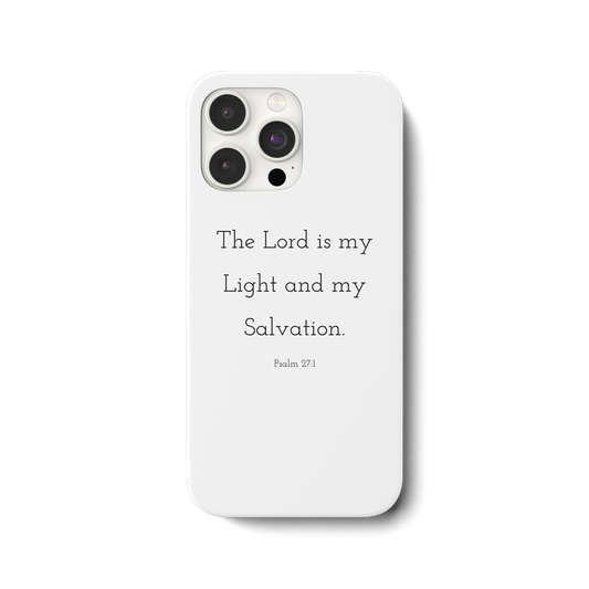 Psalm 27:1 - iPhone 15 Pro Max Handyhülle - wertvoll und geliebt 