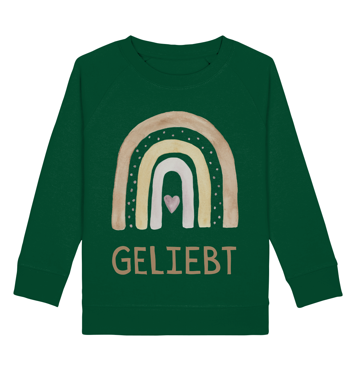 Geliebt Mädchen - Kids Basic Sweatshirt - wertvoll und geliebt 
