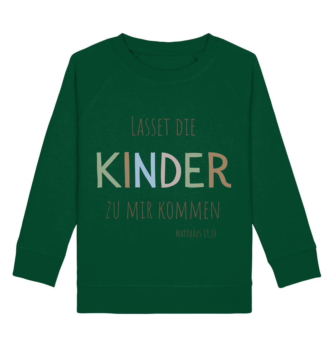 Lasset die Kinder zu mir kommen - Kids Basic Sweatshirt - wertvoll und geliebt 
