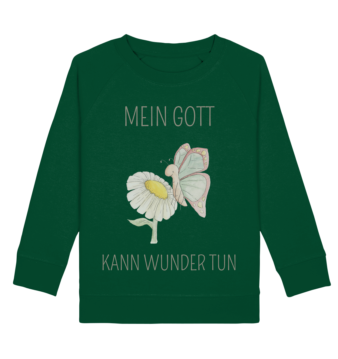 Mein Gott kann Wunder tun - Kids Basic Sweatshirt - wertvoll und geliebt 