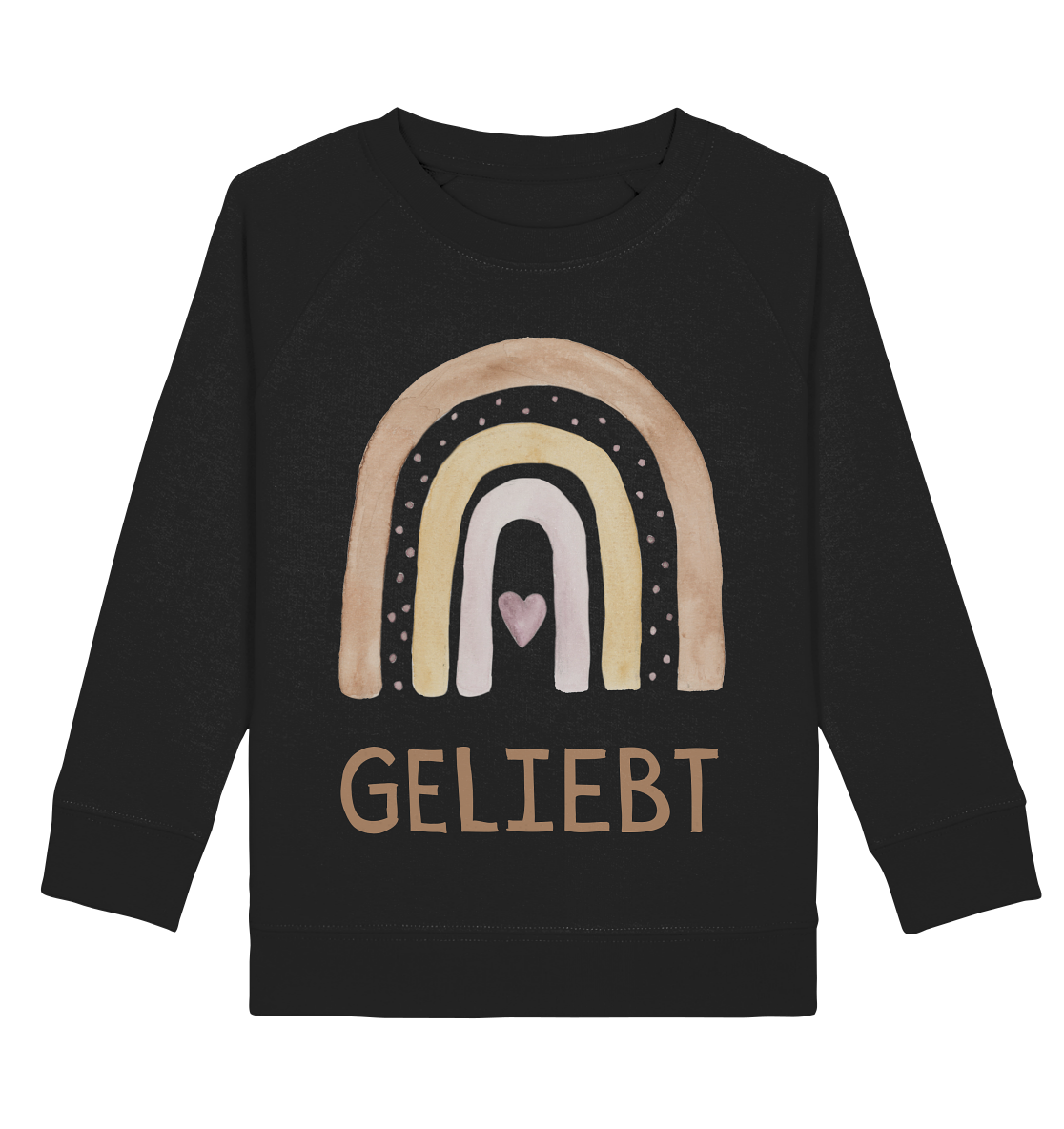Geliebt Mädchen - Kids Basic Sweatshirt - wertvoll und geliebt 
