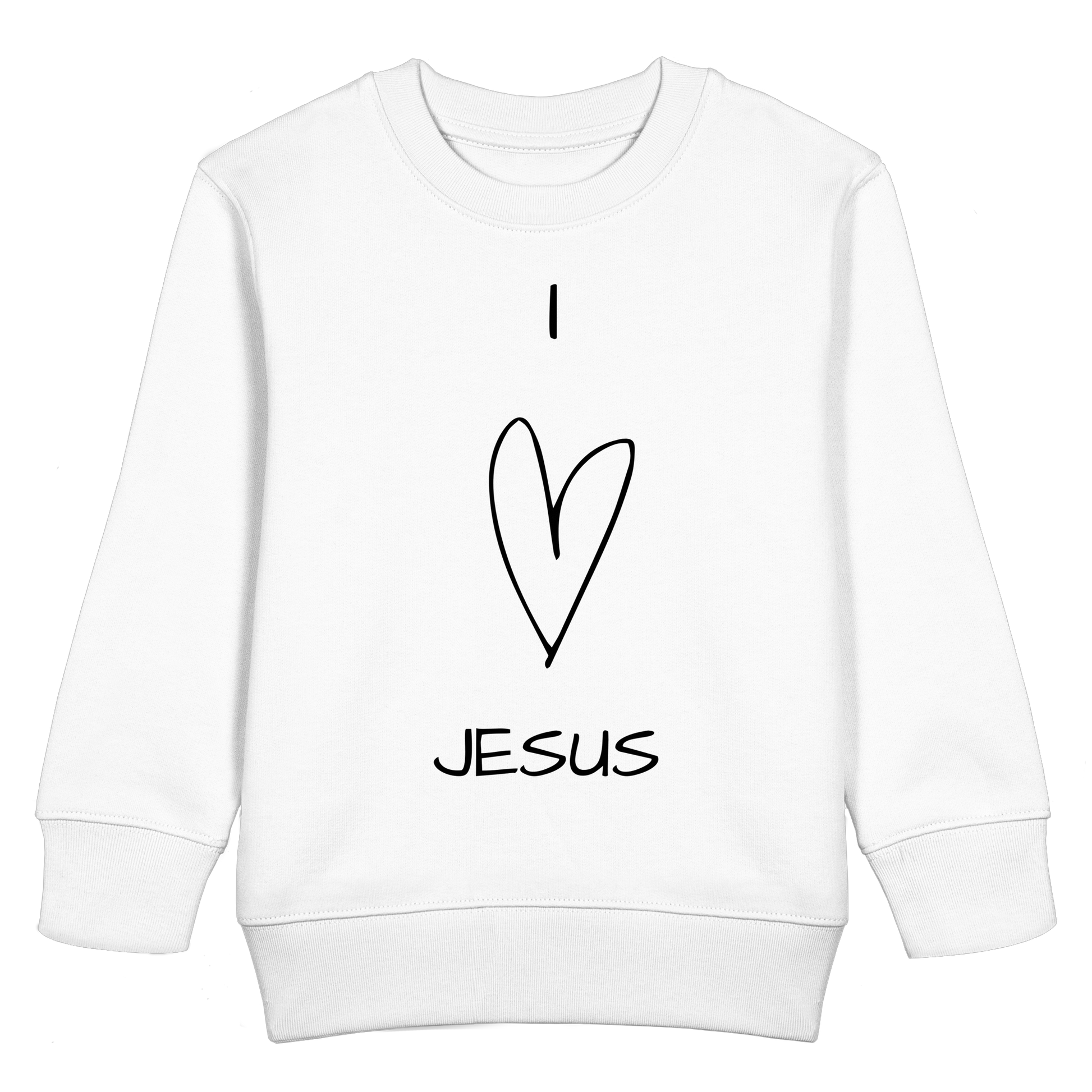 I love Jesus - Kids Basic Sweatshirt - wertvoll und geliebt 