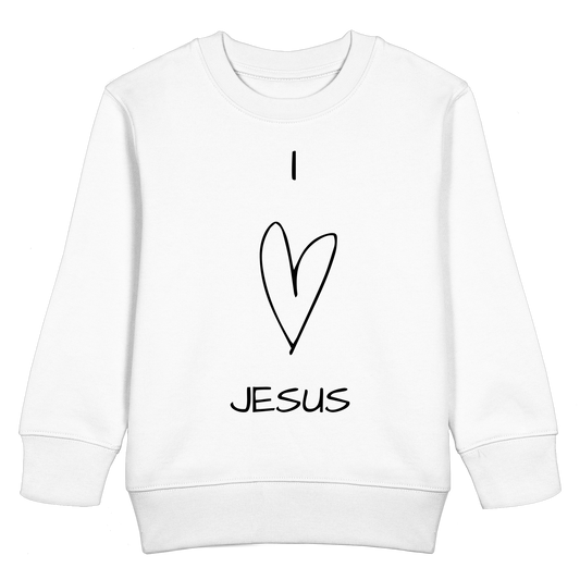 I love Jesus - Kids Basic Sweatshirt - wertvoll und geliebt 