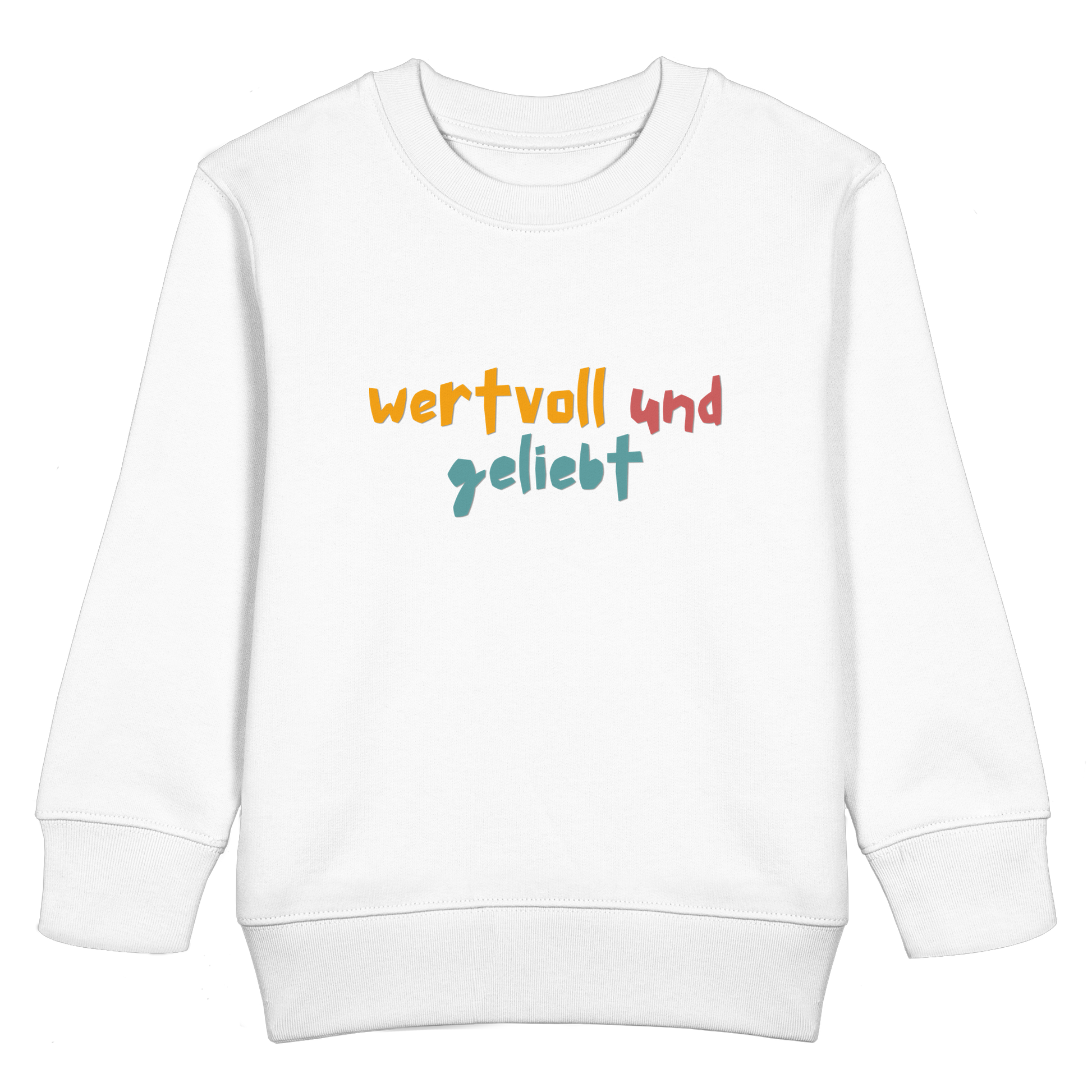 wertvoll und geliebt - Kids Basic Sweatshirt - wertvoll und geliebt 