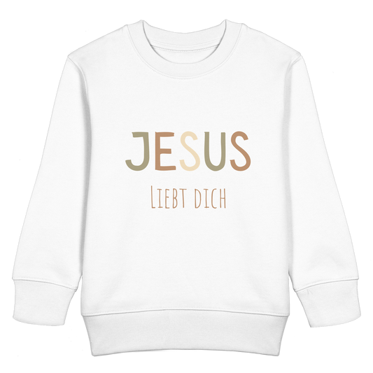Jesus liebt dich Jungen - Kids Basic Sweatshirt - wertvoll und geliebt 