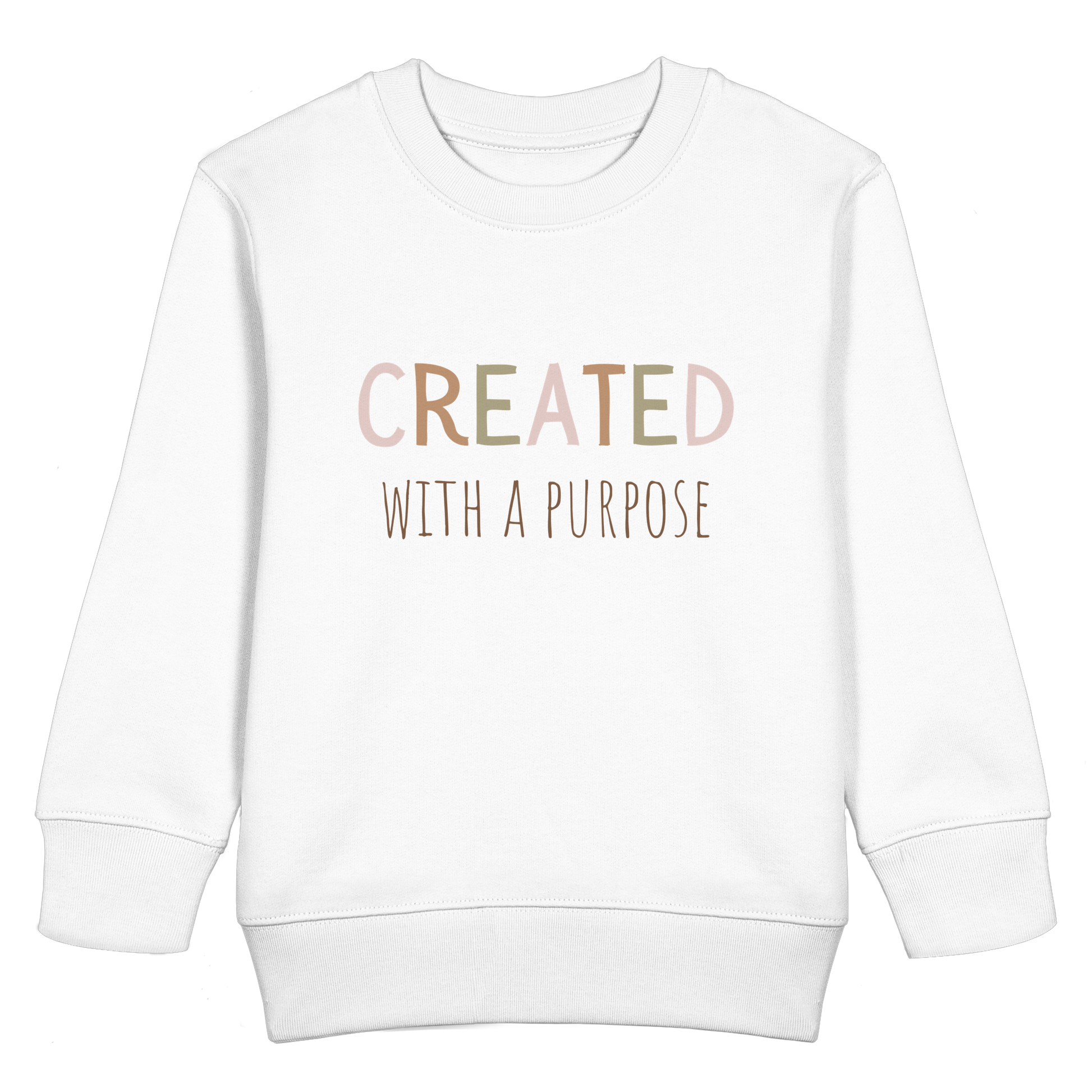 Created - Kids Basic Sweatshirt - wertvoll und geliebt 