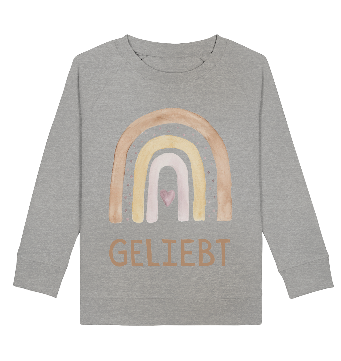 Geliebt Mädchen - Kids Basic Sweatshirt - wertvoll und geliebt 
