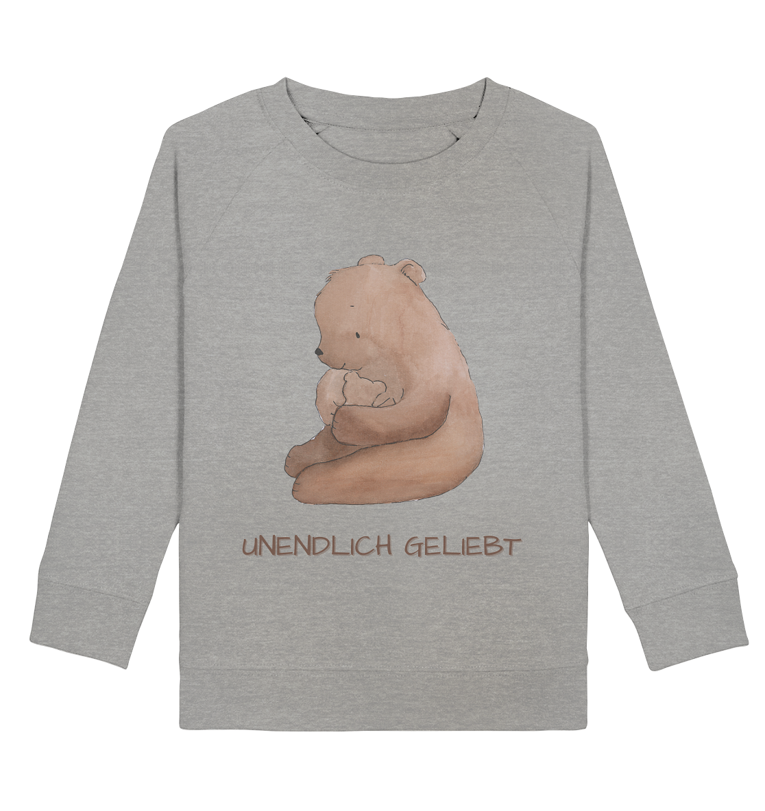 Unendlich geliebt - Kids Basic Sweatshirt - wertvoll und geliebt 