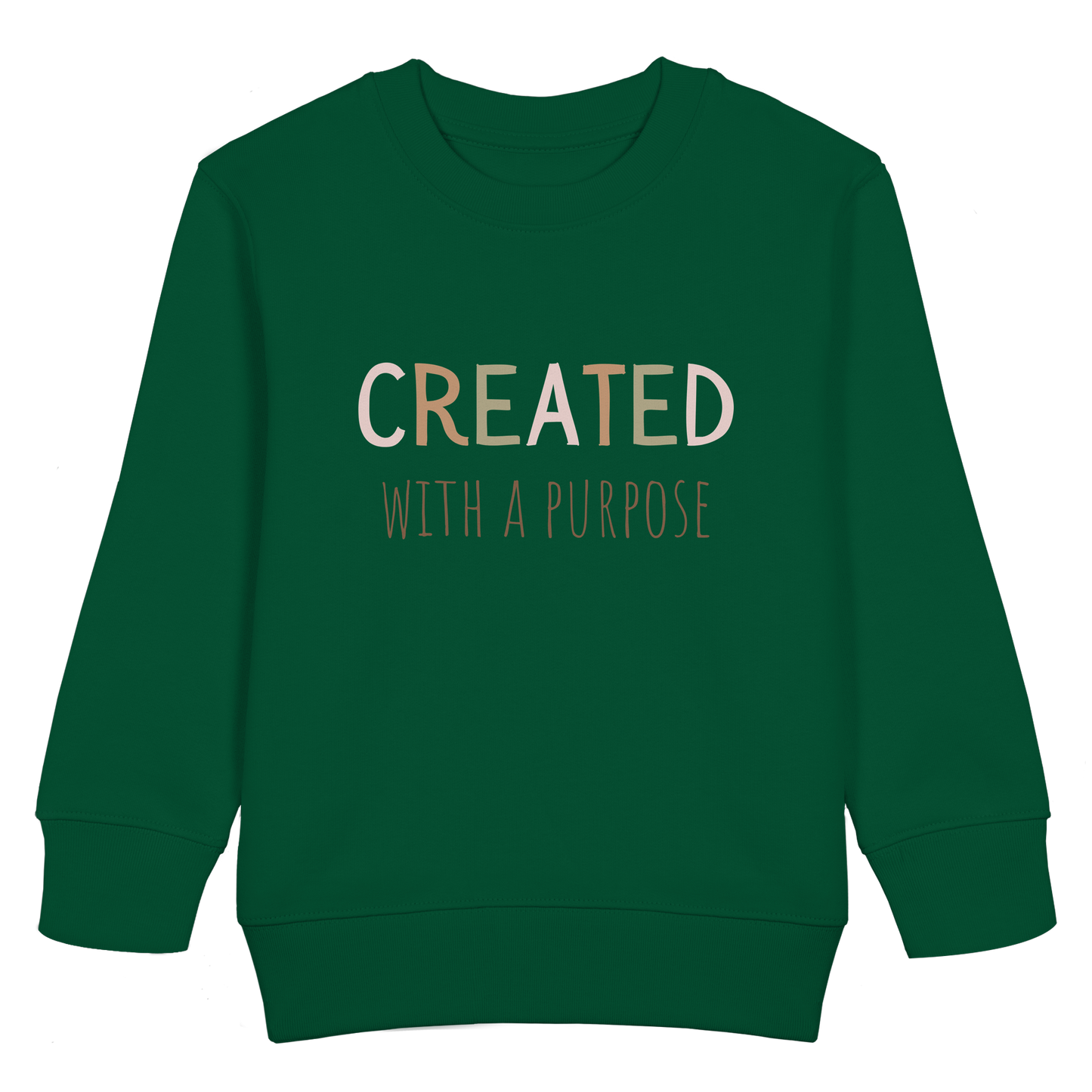 Created - Kids Basic Sweatshirt - wertvoll und geliebt 