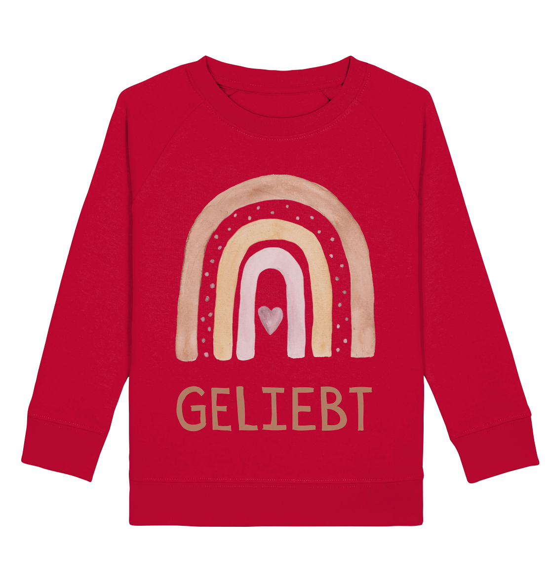 Geliebt Mädchen - Kids Basic Sweatshirt - wertvoll und geliebt 