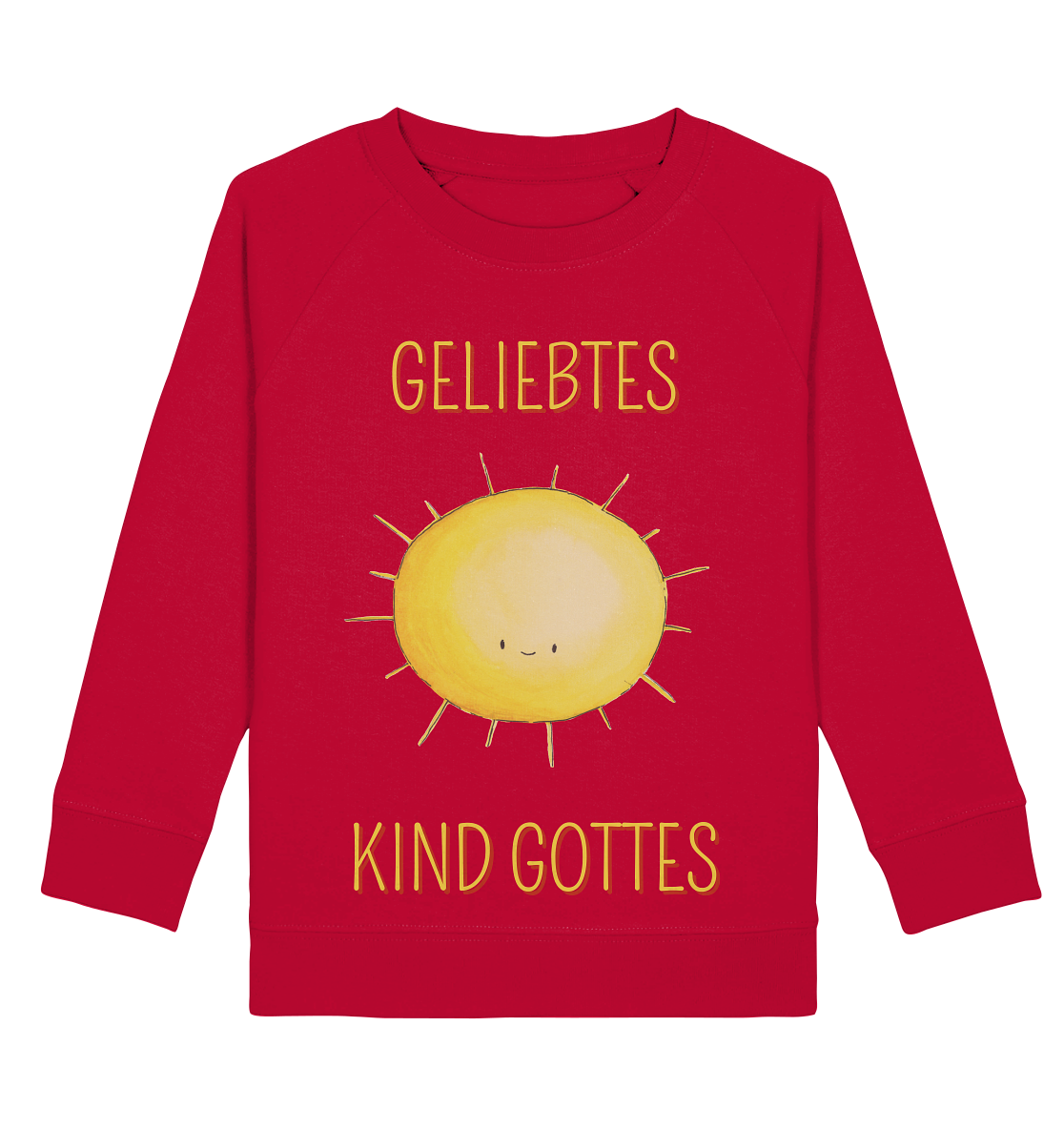 Geliebtes Kind Gottes - Kids Basic Sweatshirt - wertvoll und geliebt 