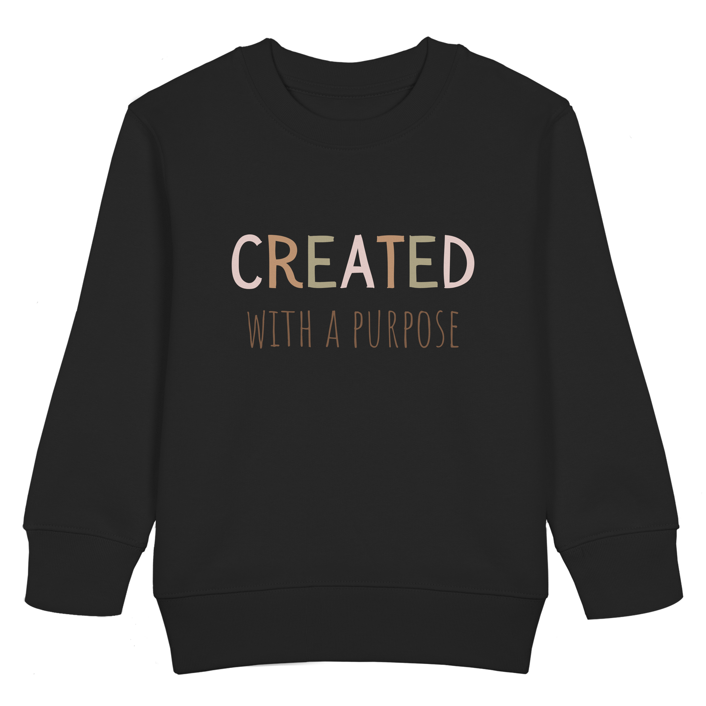 Created - Kids Basic Sweatshirt - wertvoll und geliebt 