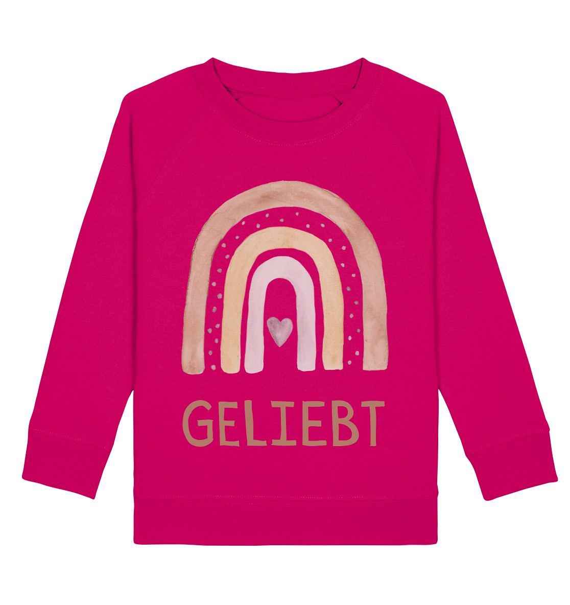 Geliebt Mädchen - Kids Basic Sweatshirt - wertvoll und geliebt 