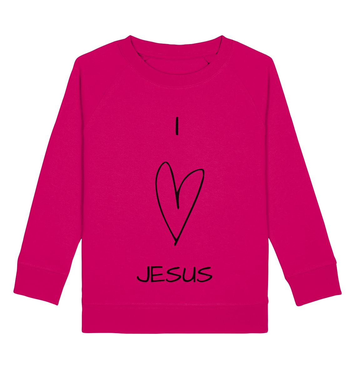 I love Jesus - Kids Basic Sweatshirt - wertvoll und geliebt 