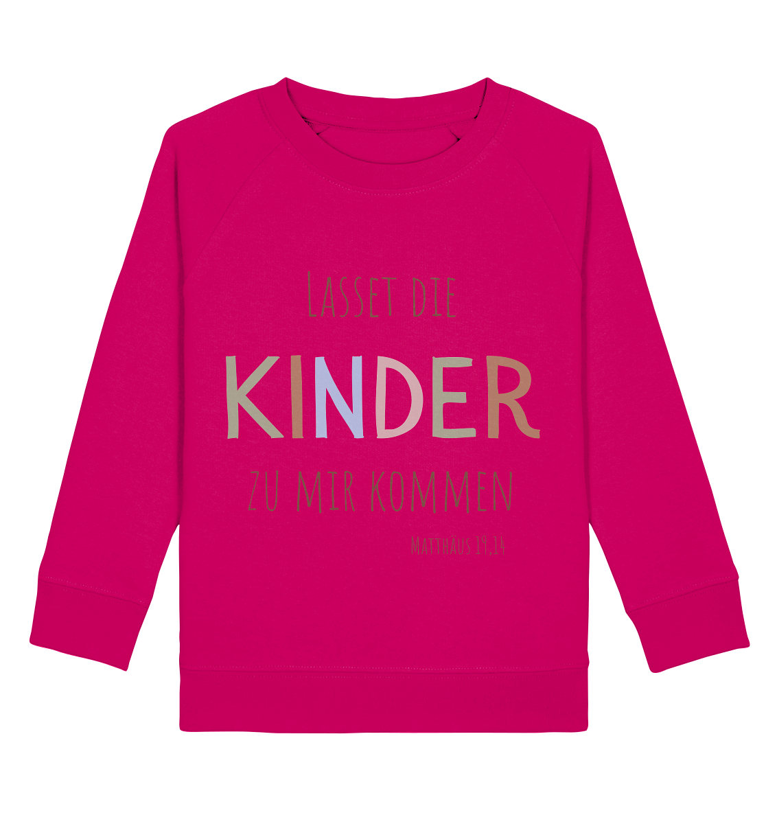 Lasset die Kinder zu mir kommen - Kids Basic Sweatshirt - wertvoll und geliebt 