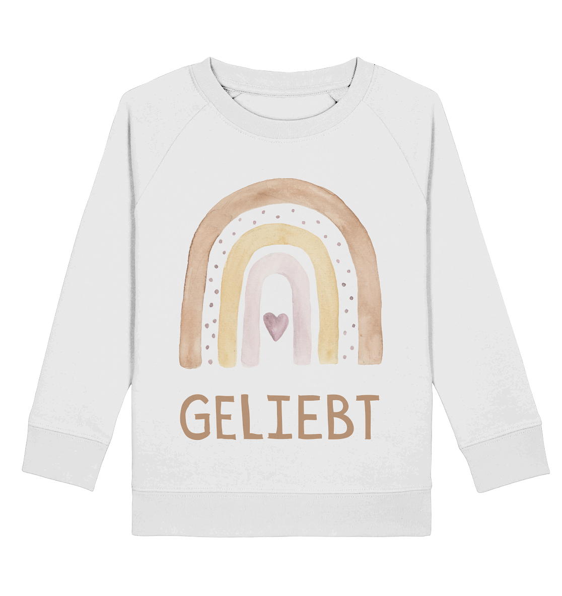 Geliebt Mädchen - Kids Basic Sweatshirt - wertvoll und geliebt 