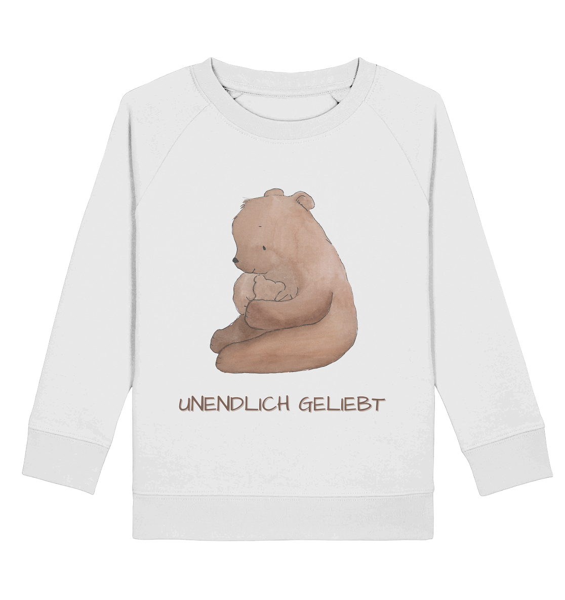 Unendlich geliebt - Kids Basic Sweatshirt - wertvoll und geliebt 